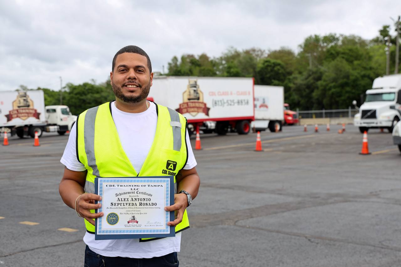 Carlos Alejandro Ortega Garcia — Formado CDL Training of Tampa